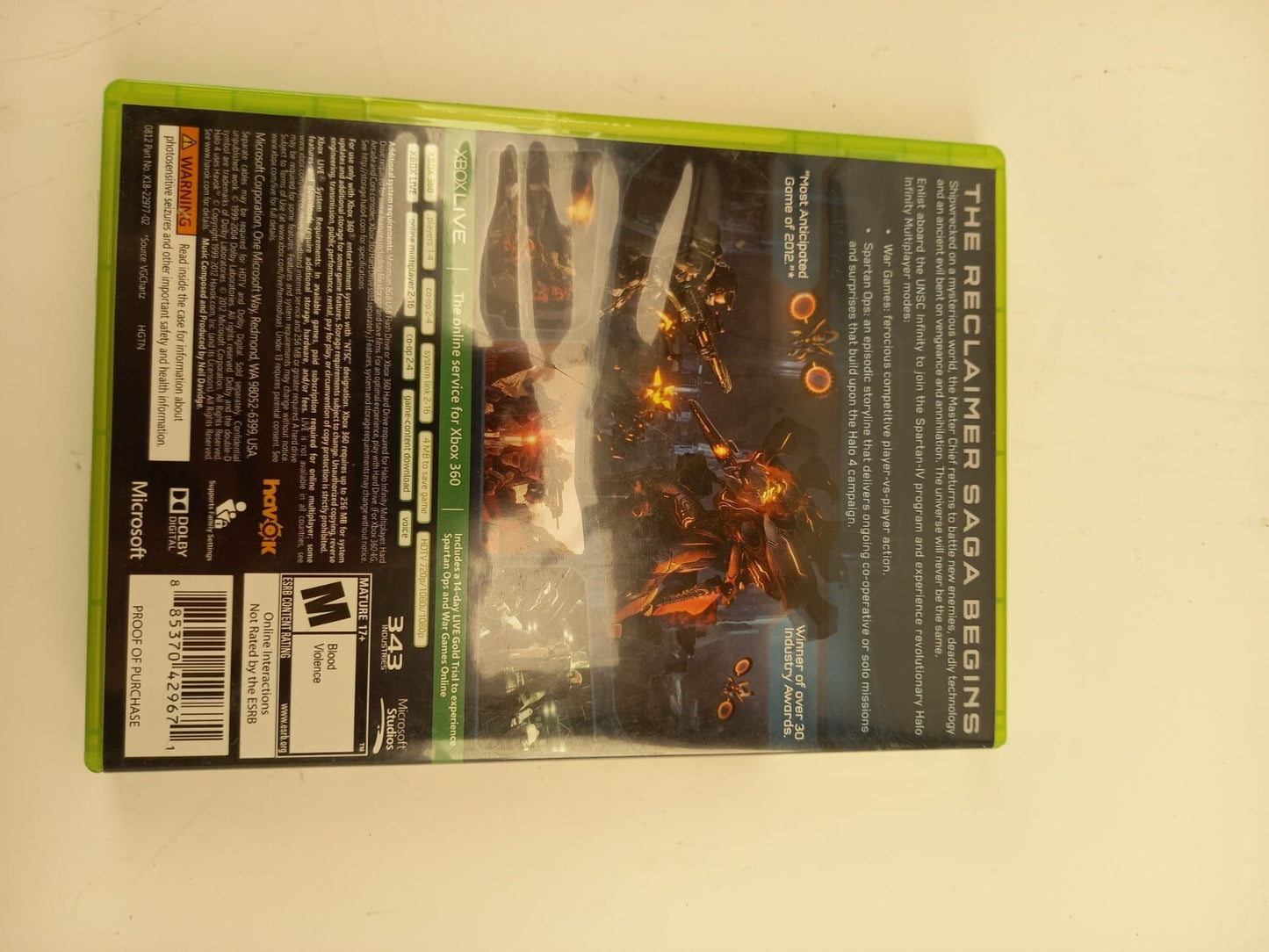 Halo 4 Xbox 360 - Complete CIB