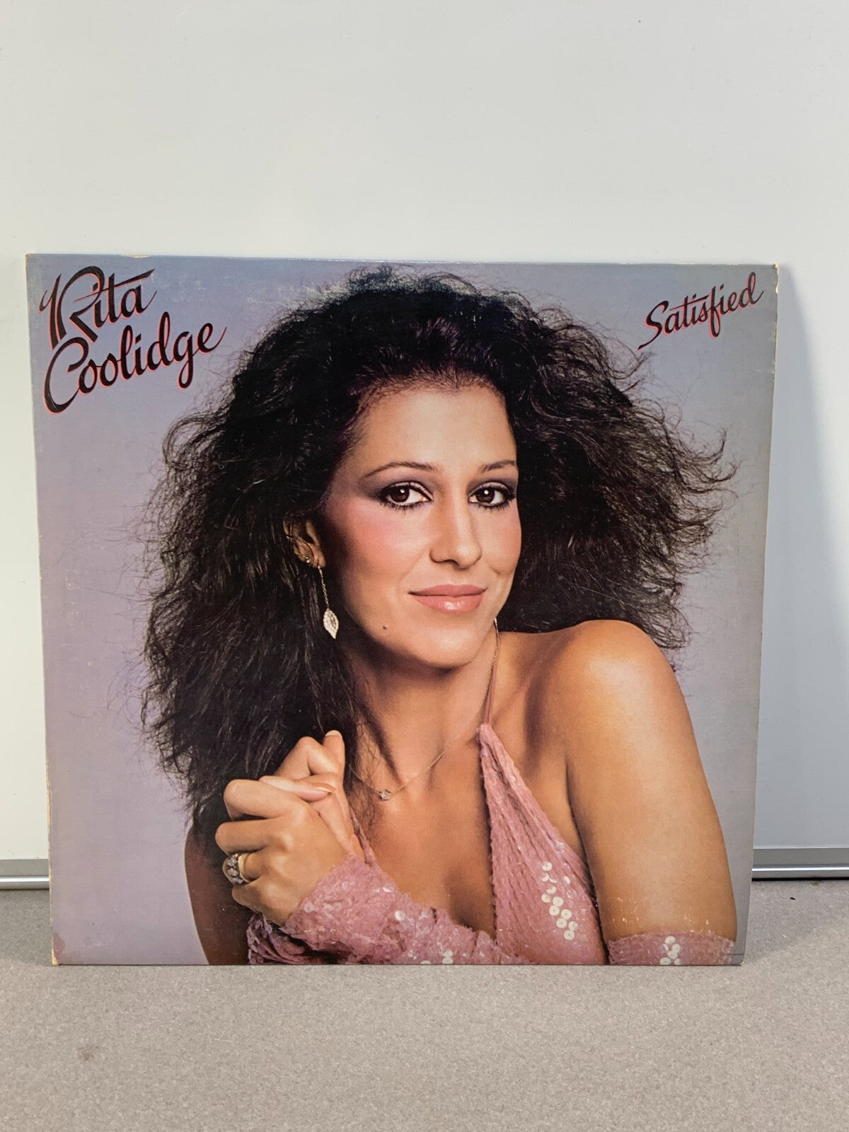 RITA COOLIDGE - Satisfied - 1979 Vinyl LP Record Pop Rock Country RARE!