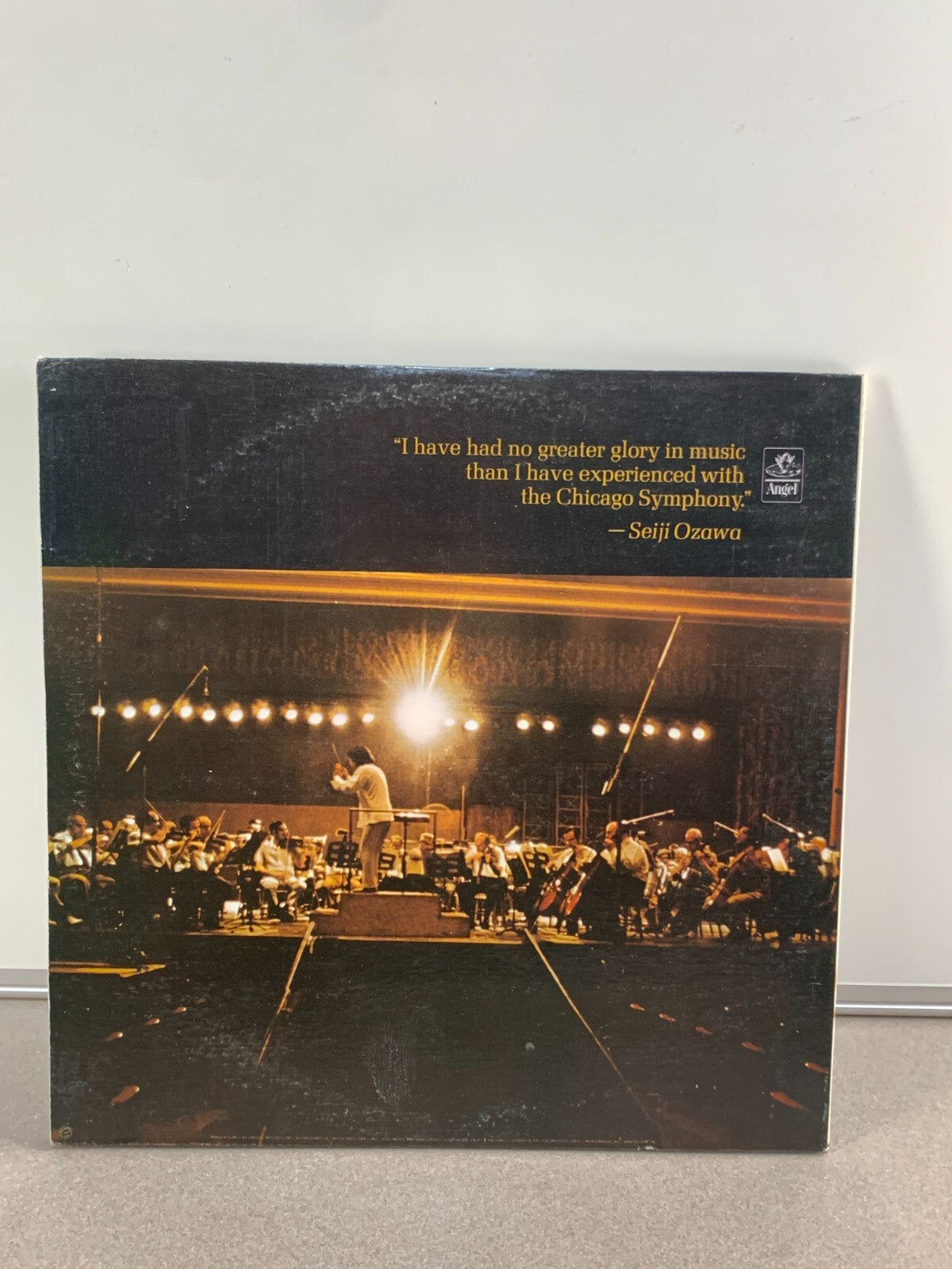 1970 SEIJI OZAWA +Chicago Symphony Bartok& Kodaly G/F LP Angel SFO 36035