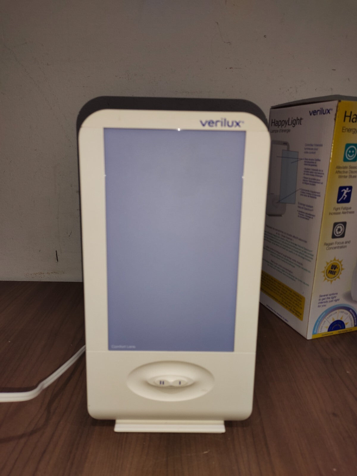 Verilux Happy Light Lamp Mood Therapy VT15 Seasonal