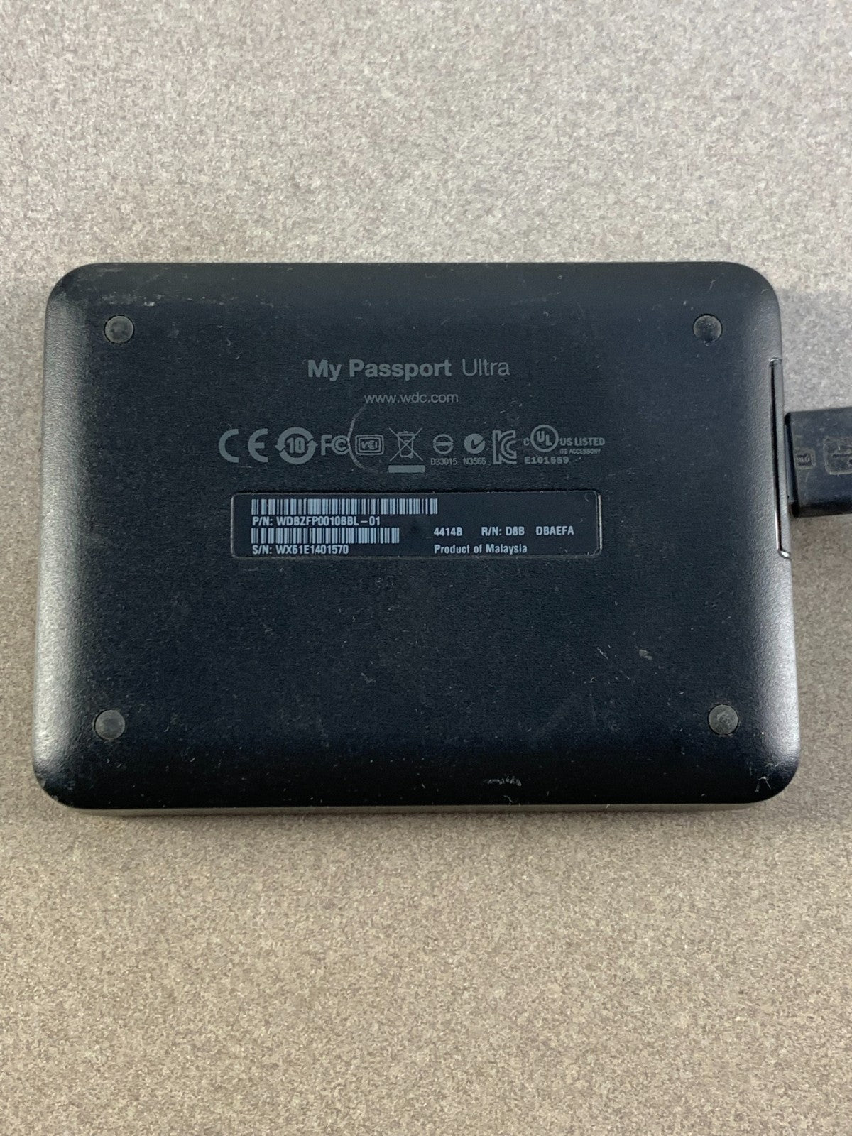 Digitat Western Digital WD USB 3.0 1TB My Passport Ultra blue