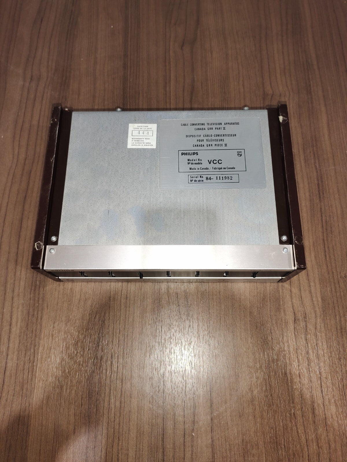 Philips VCC Cable Converting Television Apparatus