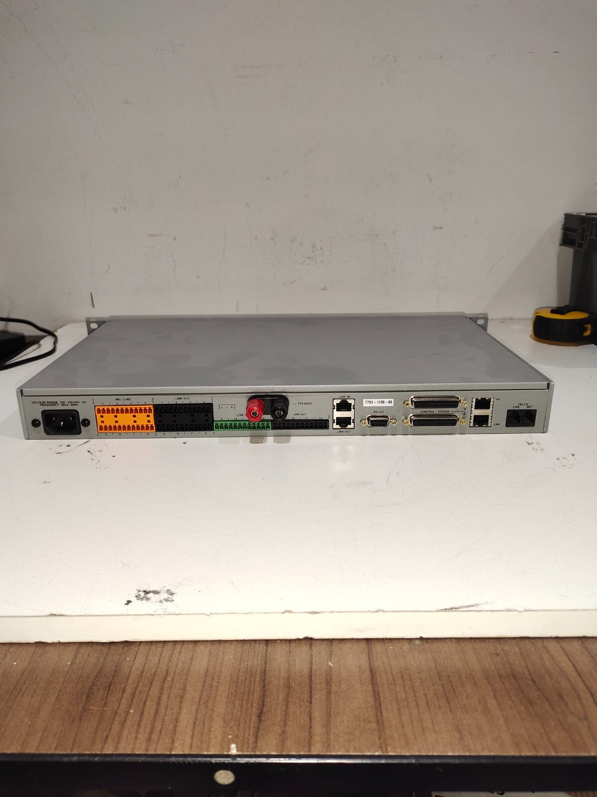 ClearOne Converge Pro 880T Microphone Mixer Amplifier 910-151-881