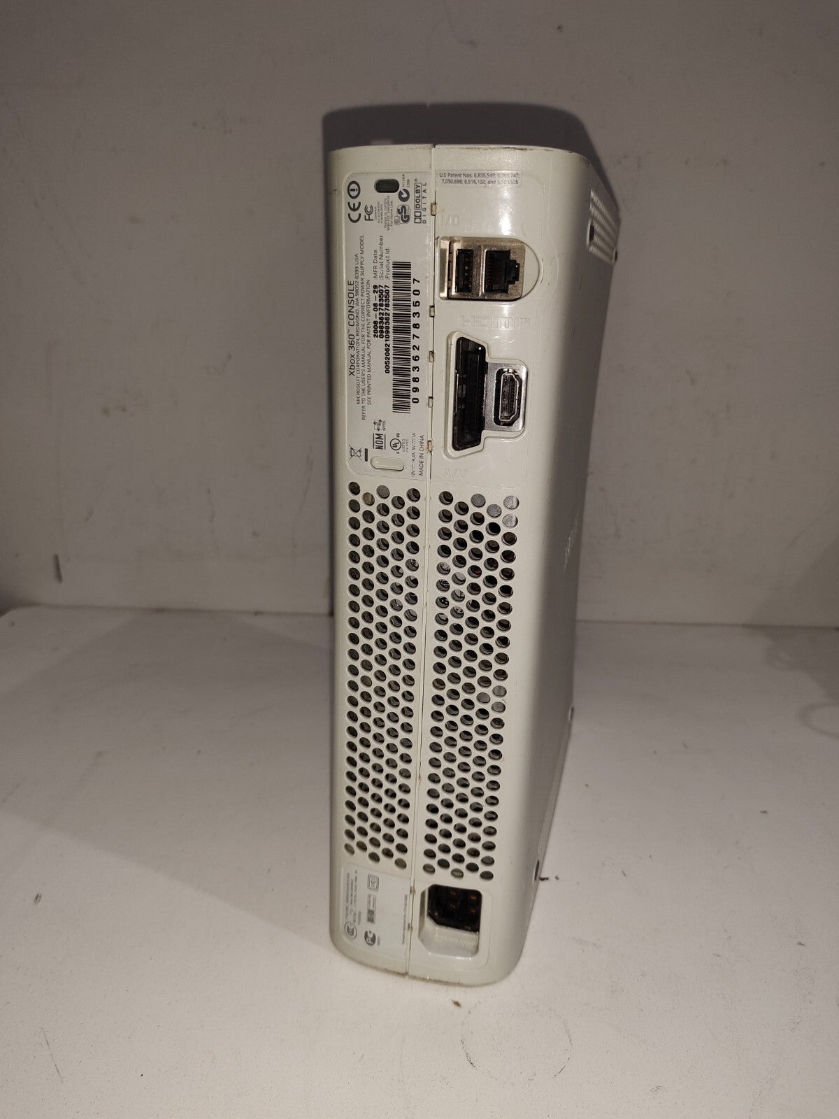 Microsoft Xbox 360 ELITE Core Model Video Game Console - White