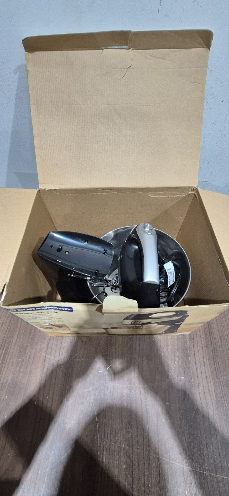 Durabrand Stand / Hand Mixer 300 Watts 4 Quart Bowl - HMO 0112