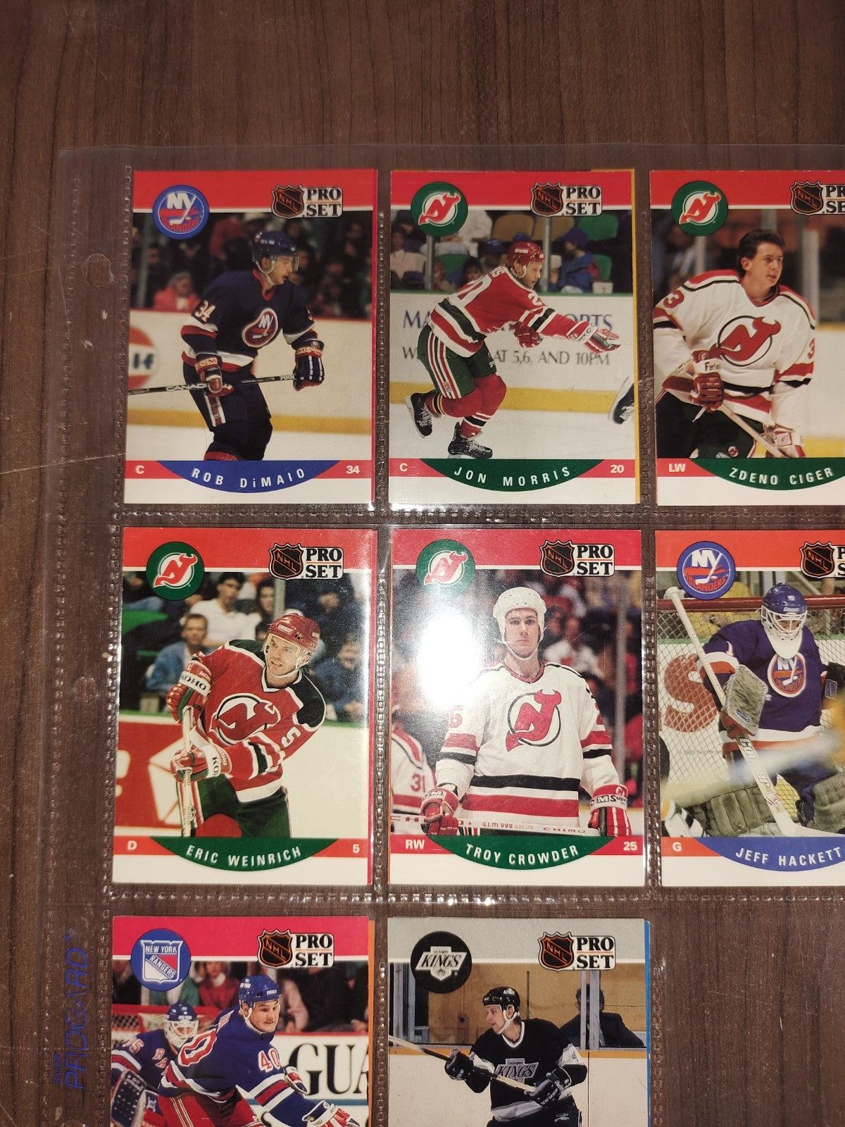 Rare Collectible NHL - Assorted Cards (Set - 2) PRO-SET - Set of 16 Cards
