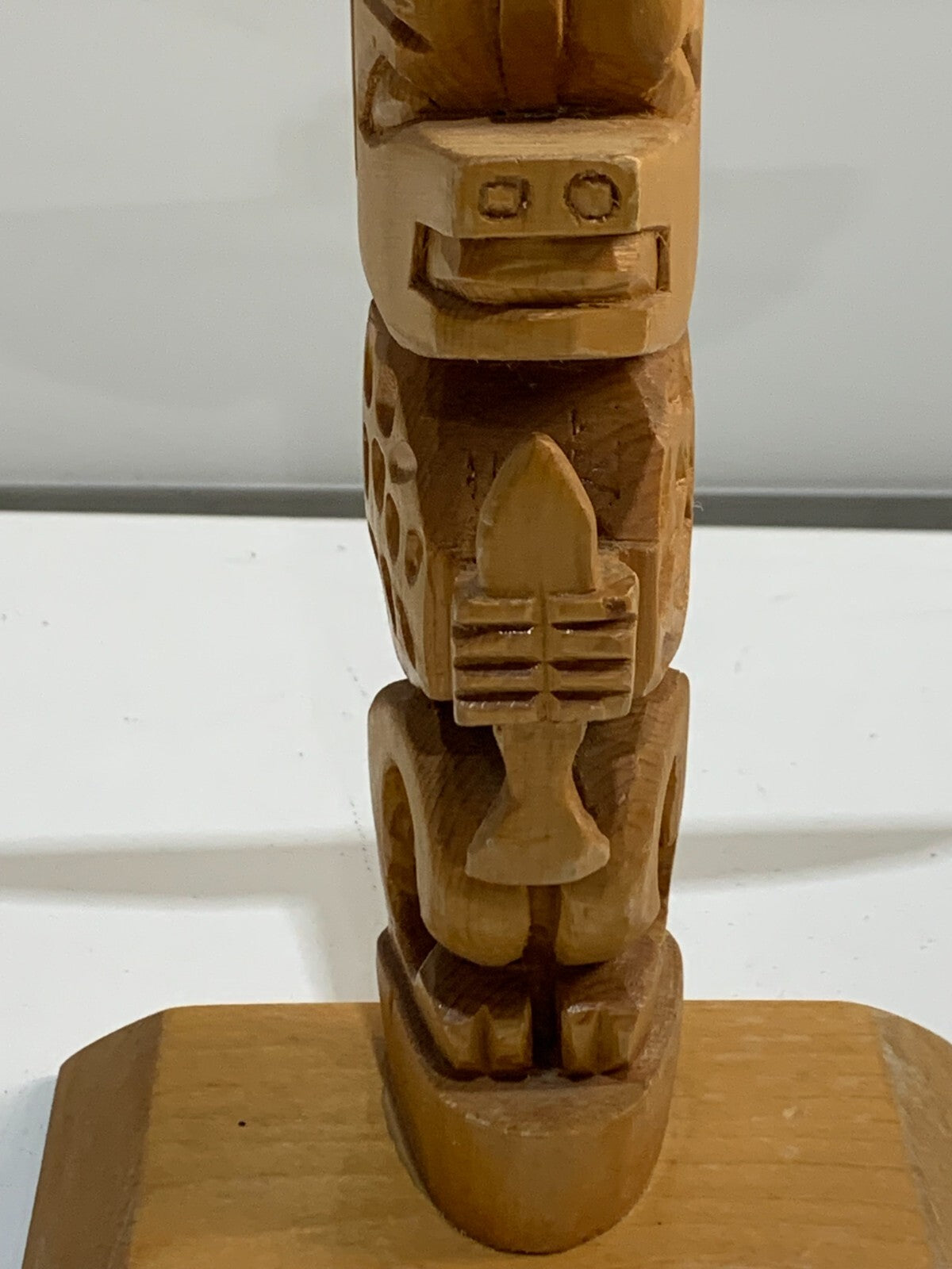 Carved Totem Pole, West Coast Canada, First Nations Indigenous Art