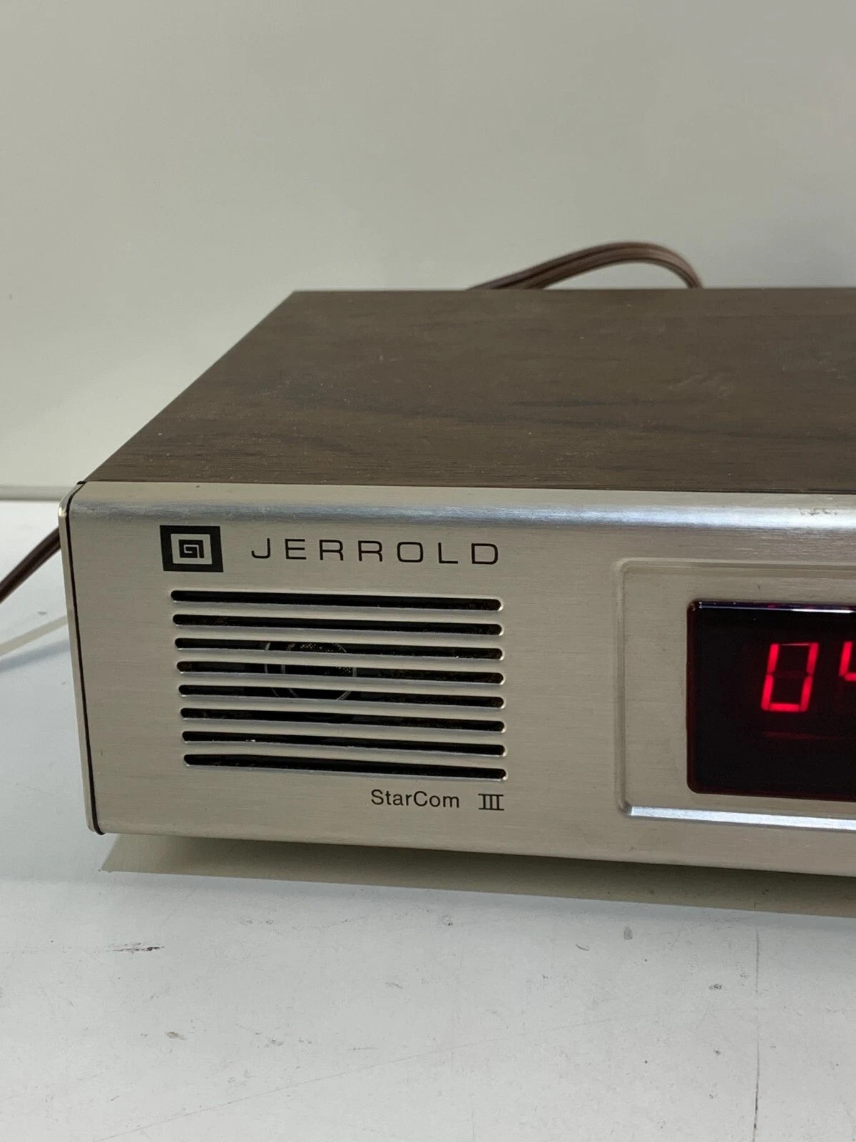 Vintage Jerrold Starcom III TV Remote Cable Converter Box RCC-3