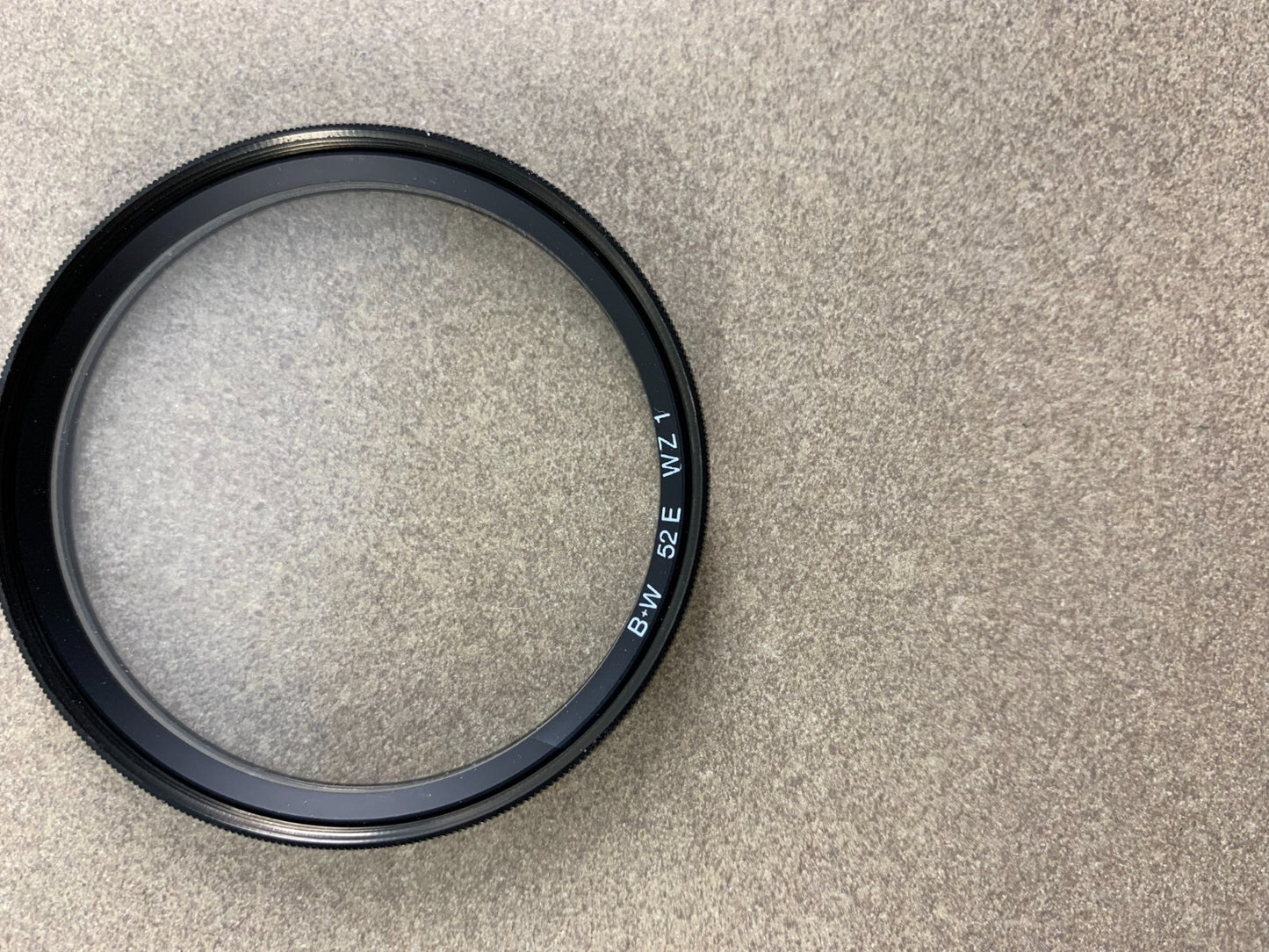 B+W 52E WZ 1 CLEAR FILTER