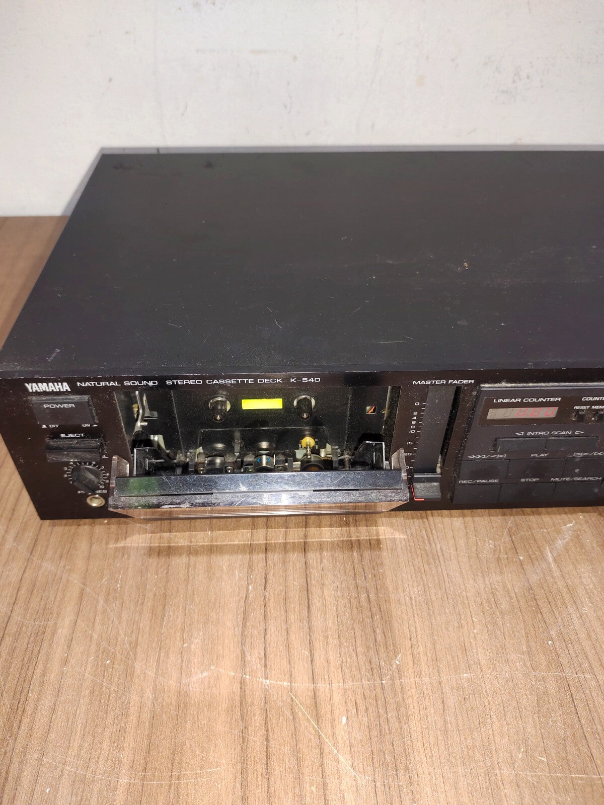 Vintage YAMAHA Natural Sound K-540 2-HEAD HX PRO DOLBY Cassette Deck