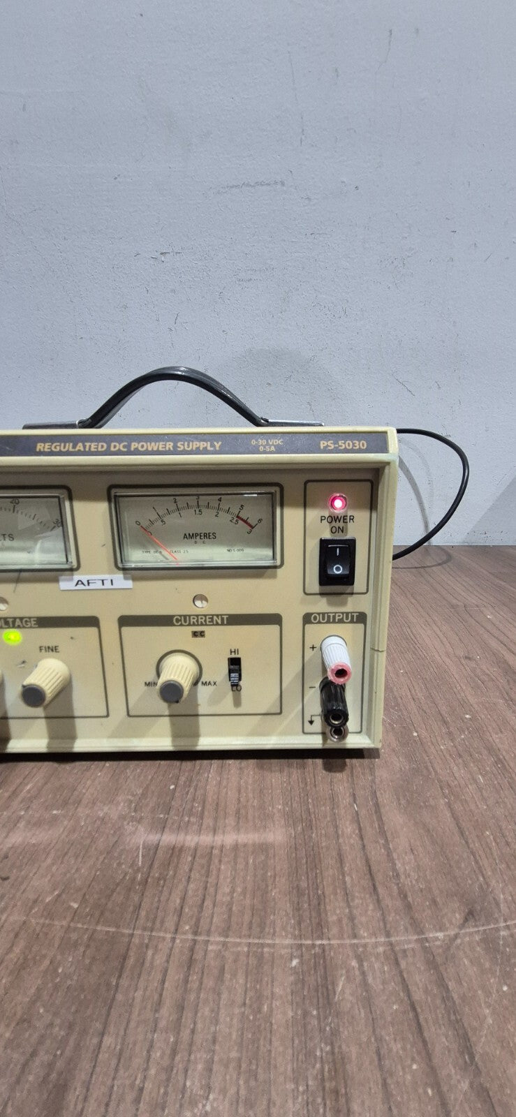0-30V, 5A, DC Variable linear power supply, Circuit-Test PS-5030D