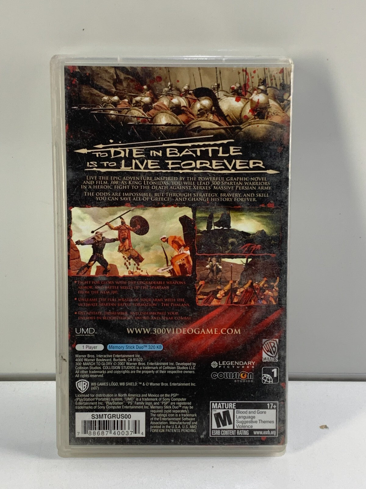 PSP 300: March To Glory Game (2007)