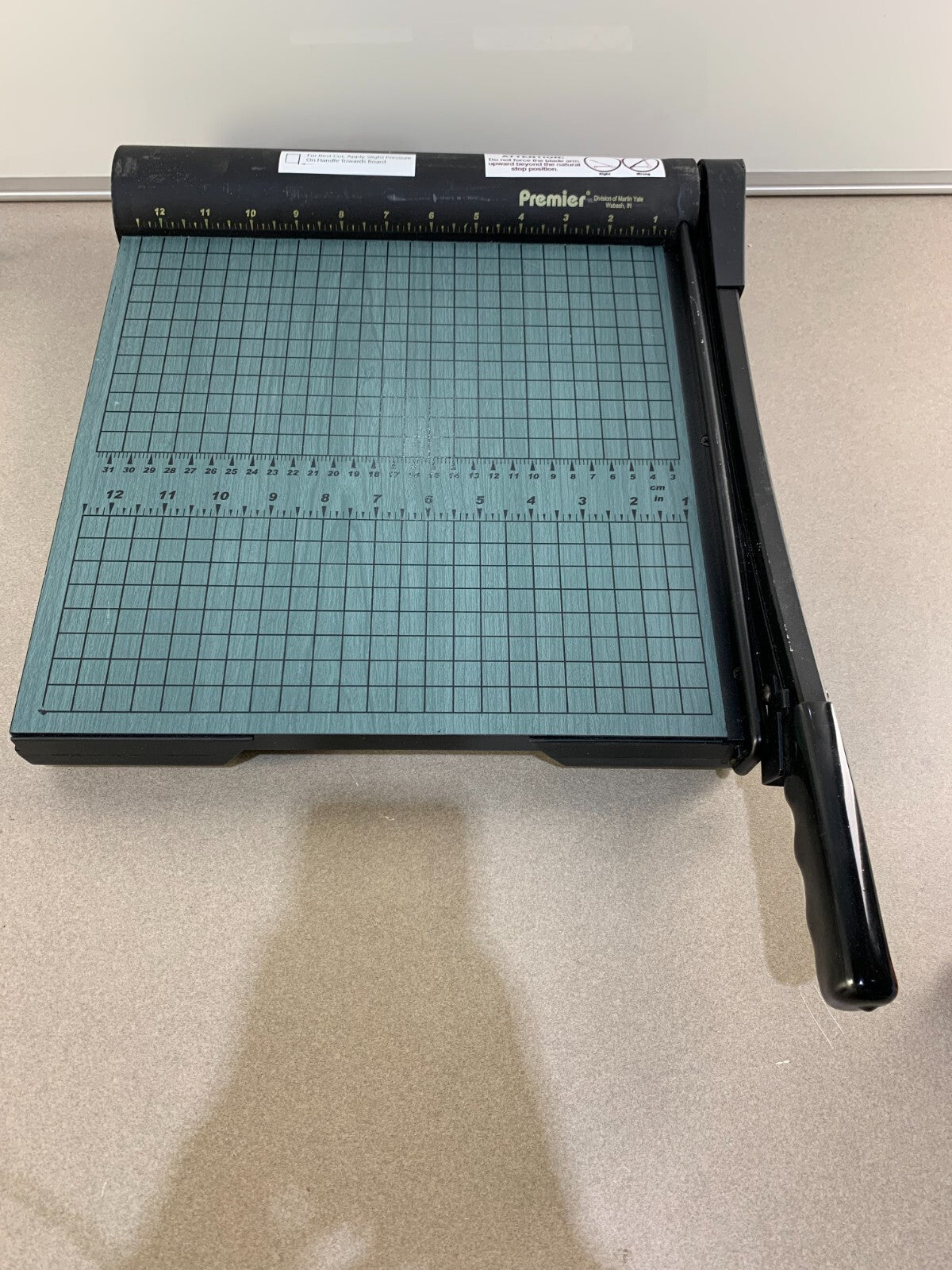 Premier Martin Yale W12 Guillotine 12" Paper Cutter Trimmer
