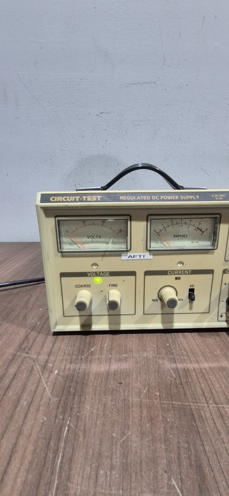 0-30V, 5A, DC Variable linear power supply, Circuit-Test PS-5030D
