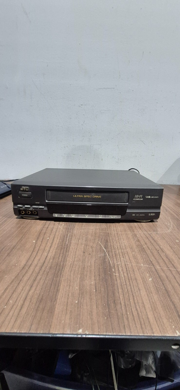 JVC HR-J620U 4 Head Hi-Fi VCR Video CASSETTE RECORDER VHS