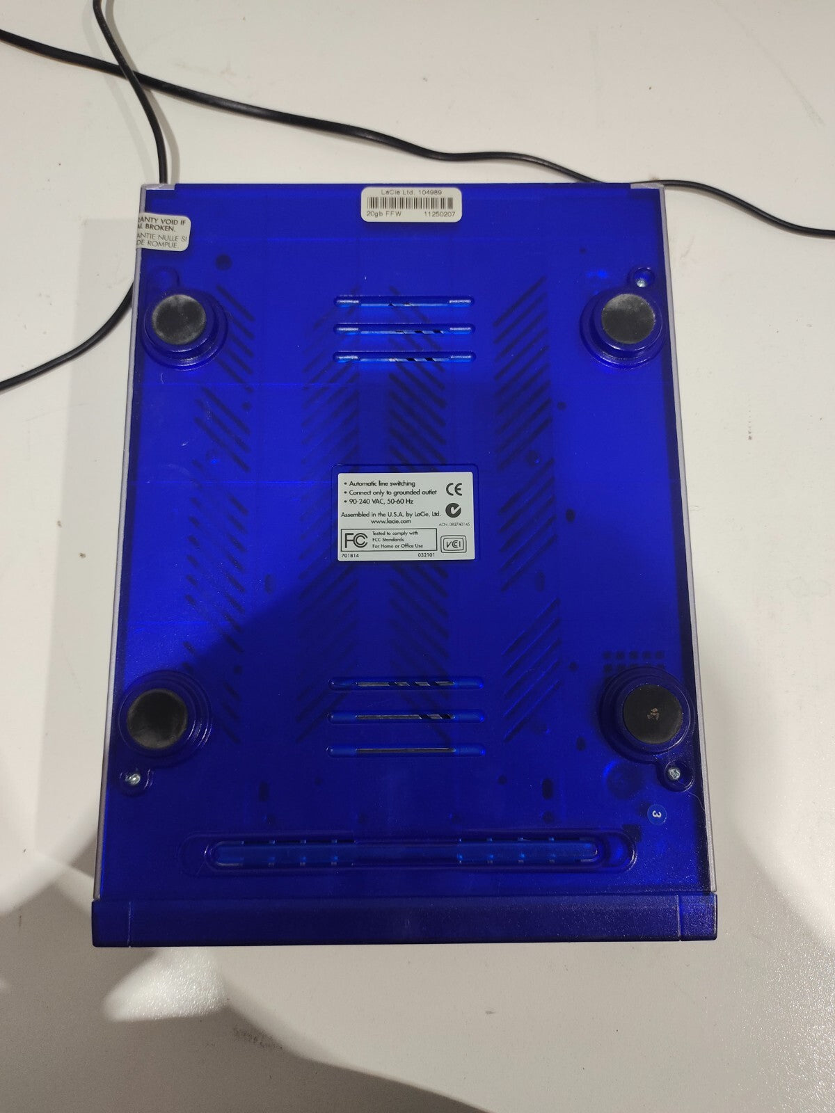 Lacie Hardrive Drive Storage 40GB FireWire