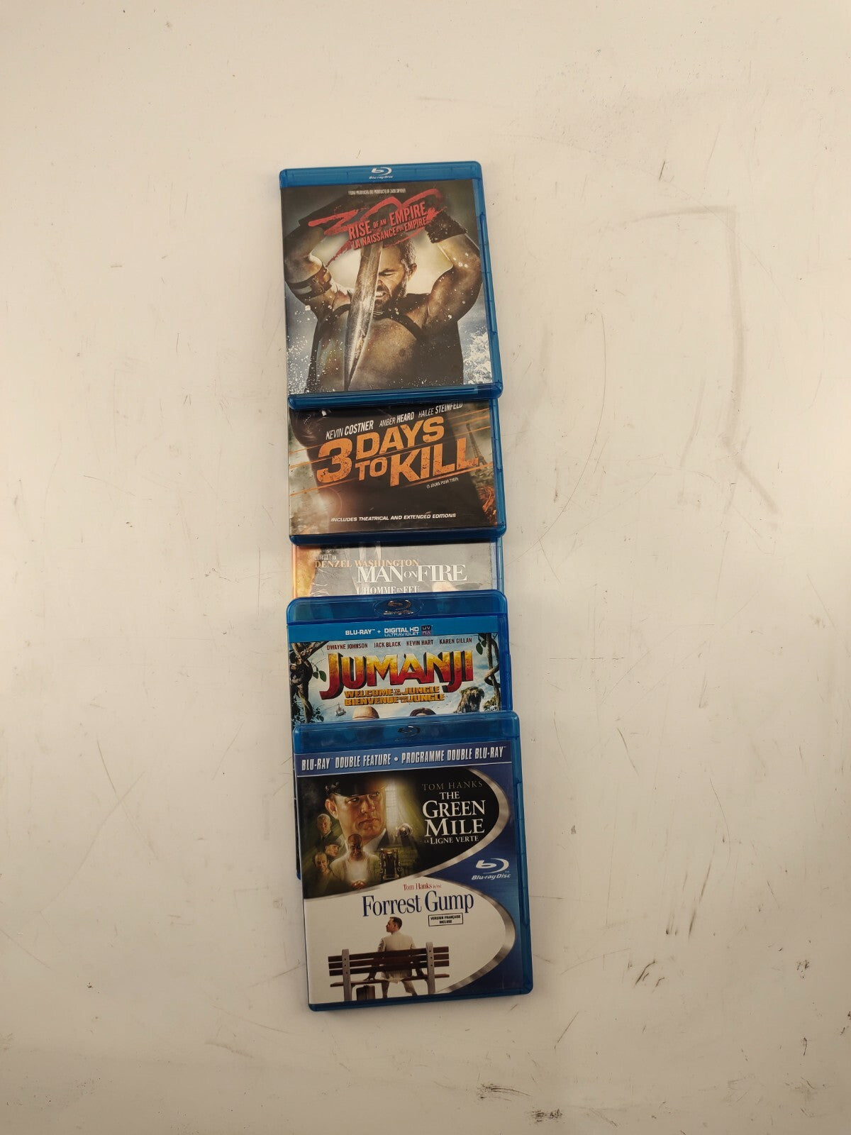 BluRay Discs - Set of 5 DVD Movie Set