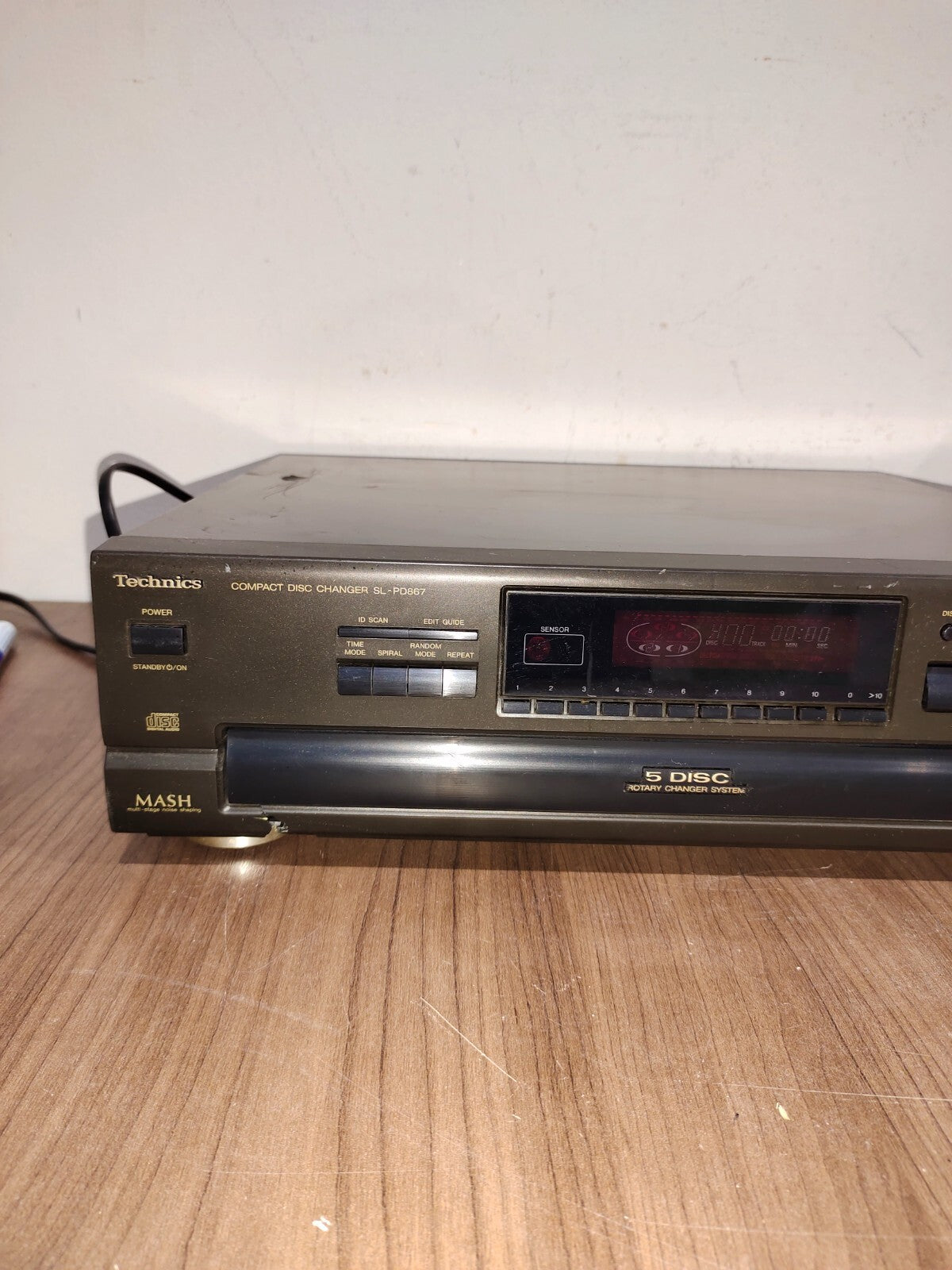 Technics 5 Disc CD Player SL-PD867