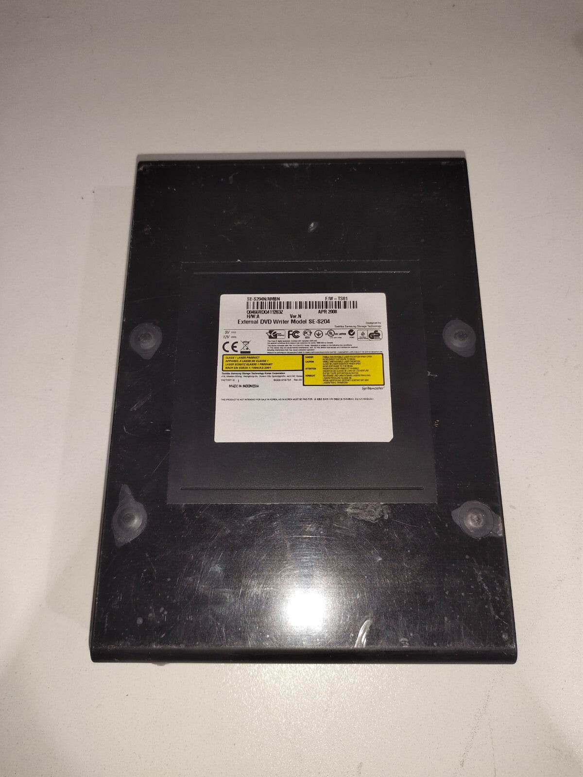 Samsung TruDirect SE-S204 DVD Recorder DVD+R/DVD-R Dual Layer