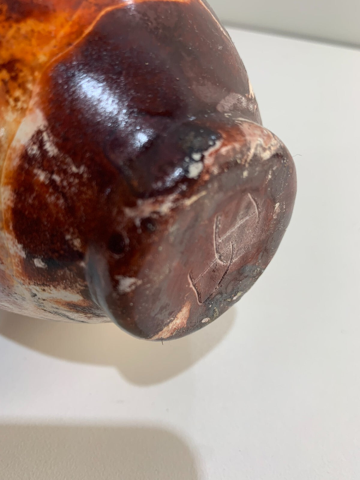 Pitfired Vase in Strong Colors