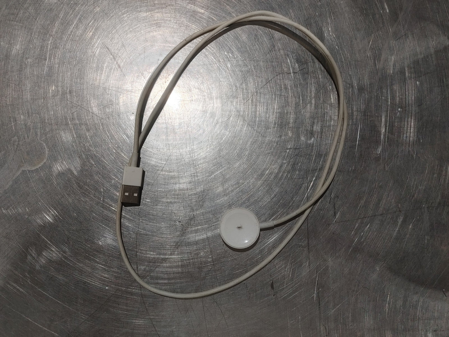 GENIUNE Apple Watch USB Charger White TESTED - Fair