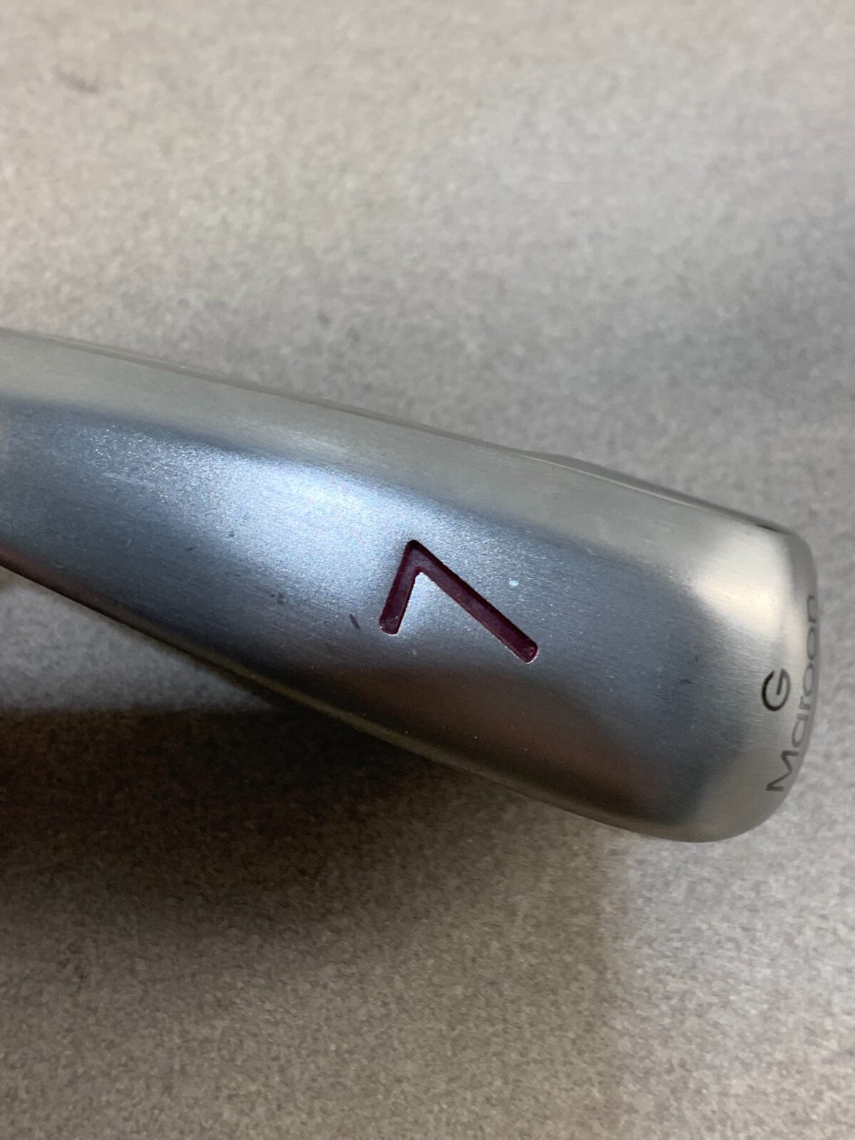 Ping G Series 7 Maroon & Black Iron Heads Only - For Custom Build or Replacement