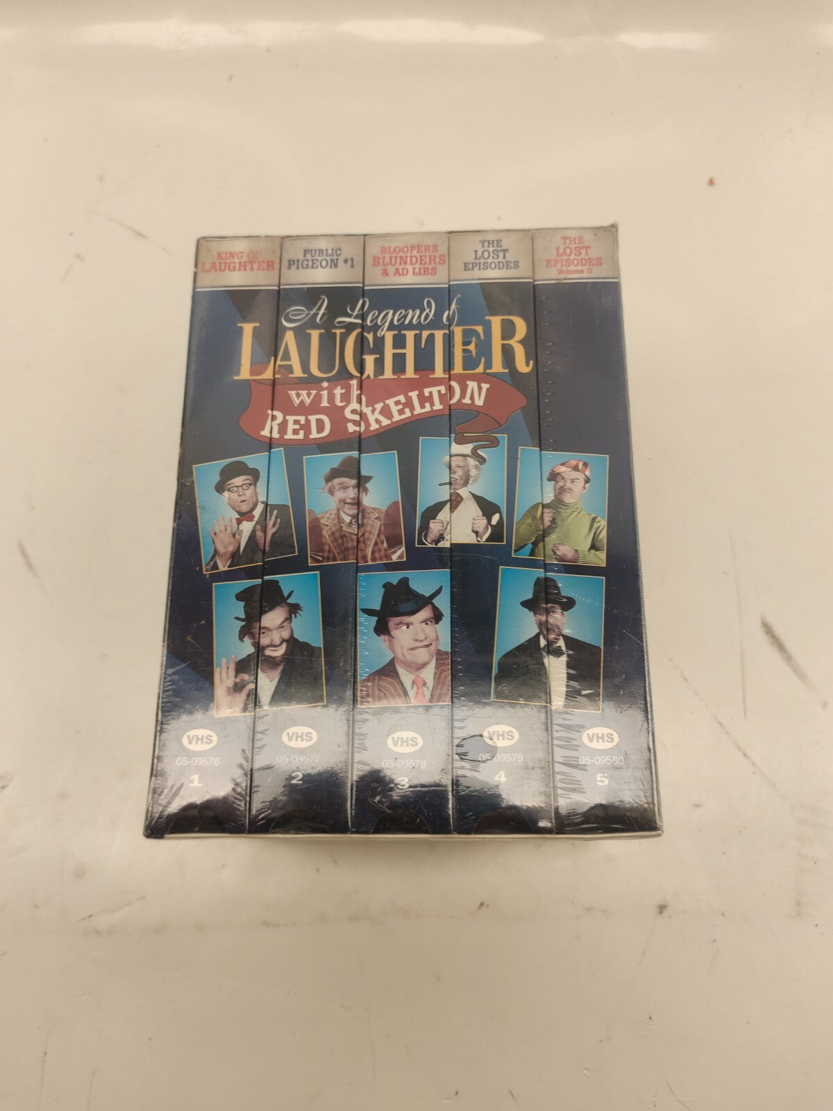 Red Skelton Greatest Comedy Shows Collector Series 5-Pack VHS Tapes
