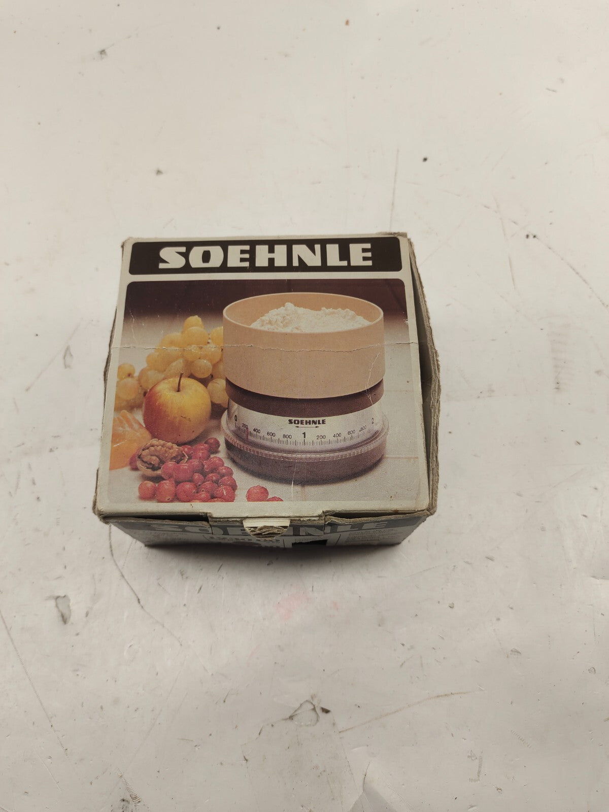Vtg Soehnle Polder Multi-Plus 1230 2kg Kitchen Food Scale Germany Manual Simple