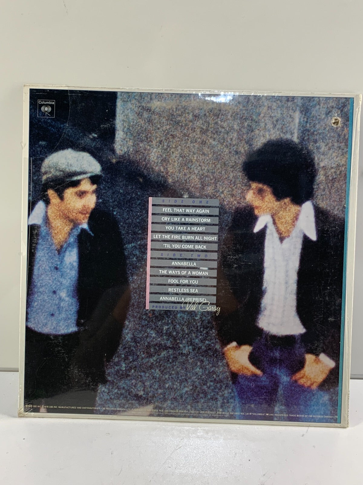 CRAIG FULLER / ERIC KAZ 1978 LP w/Inner Sleeve Vinyl PC 35324