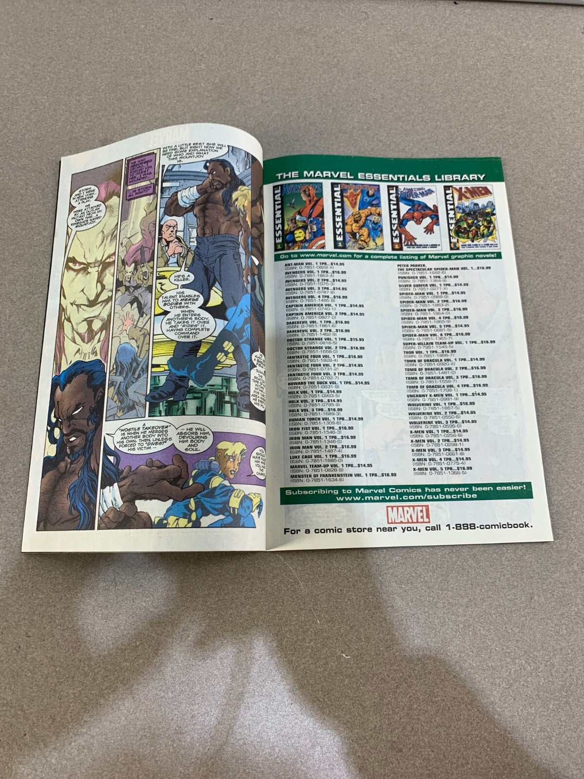 Bishop #2 –Marvel Comics (1994) Not For Resale Variant! Rare Collector’s Edition