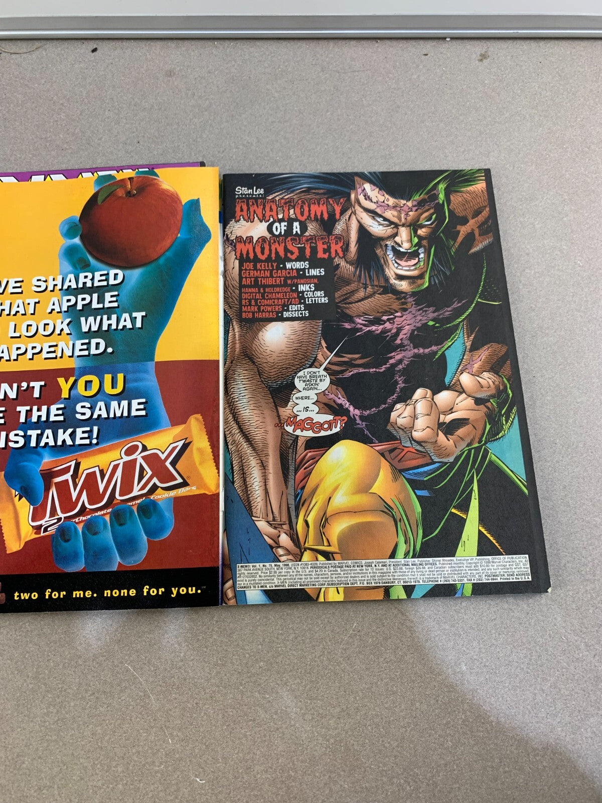 X-Men #75 & #72 Comic