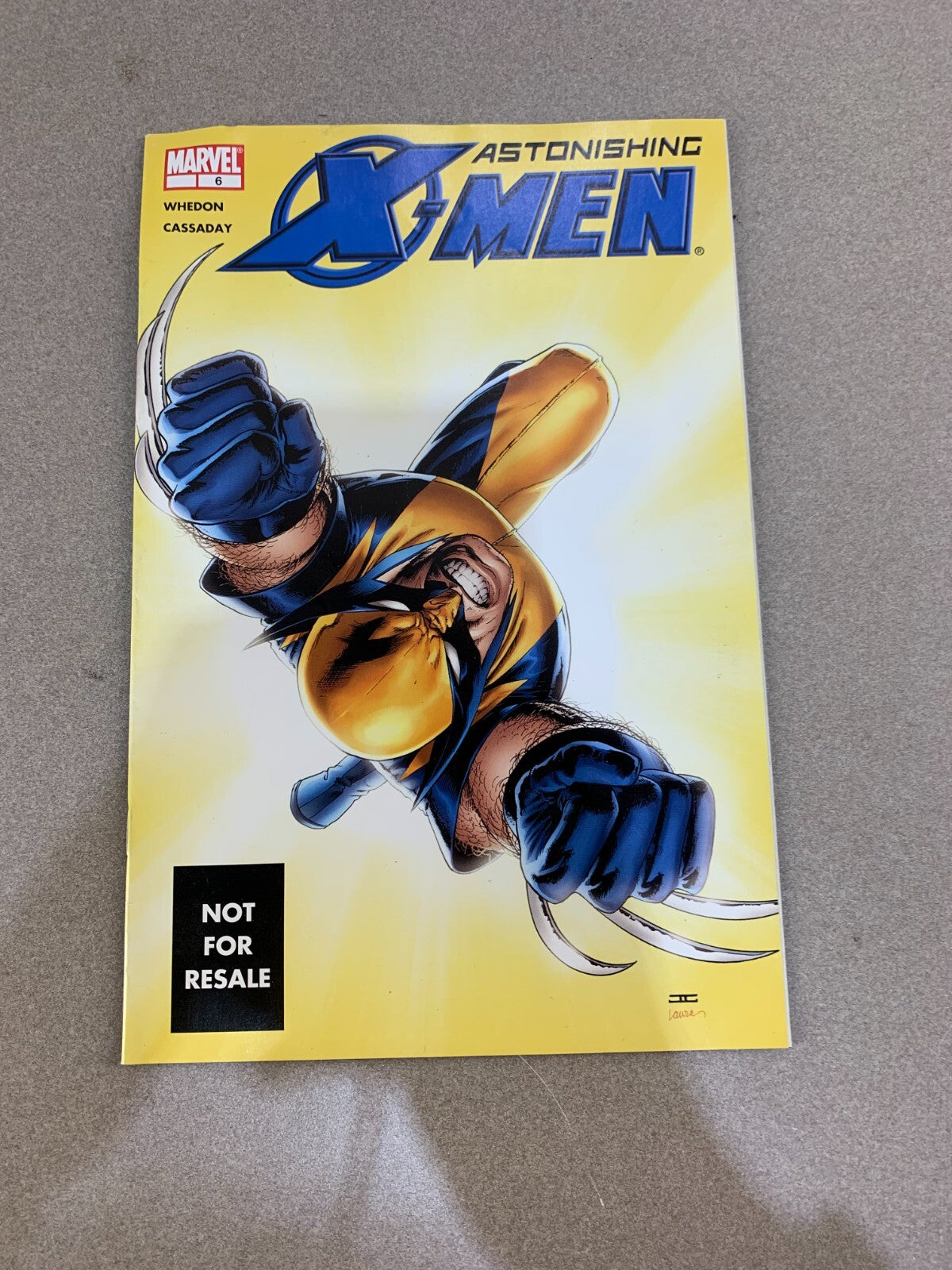 Astonishing X-Men #3 (2004) 1st Cameo Abigail Brand – Not for Sale Variant