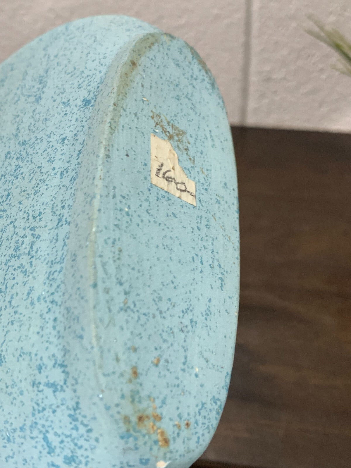Vintage Flat Desert Cactus Vase