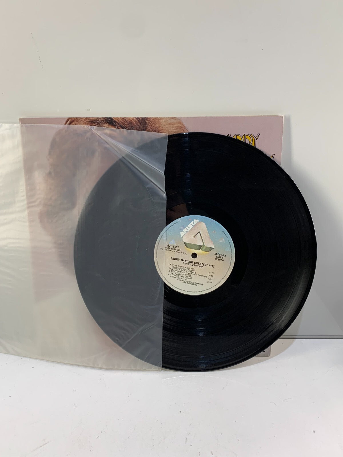 BARRY MANILOW Greatest Hits Disco Vinyl Double LP Record A.M. Gold 1978 Arista