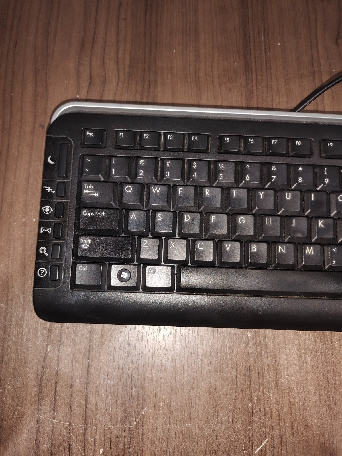 HP US Multimedia Computer Keyboard Wired PS/2 Model - 5189