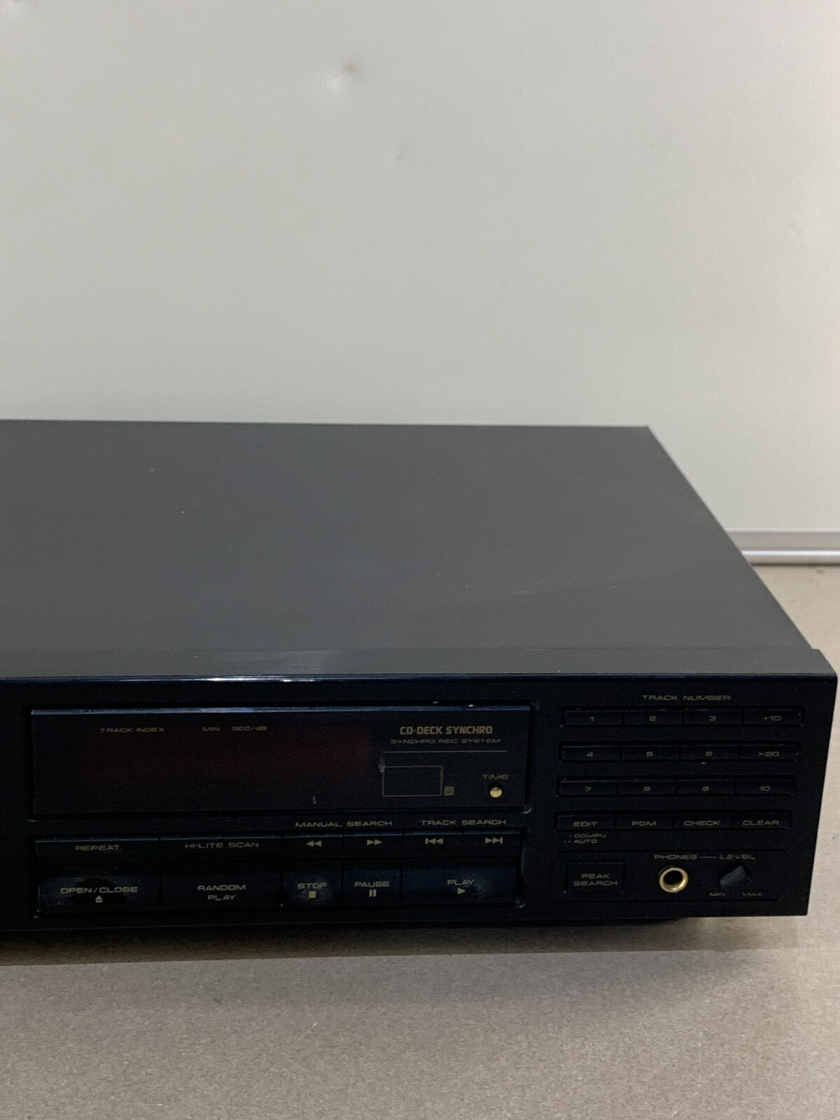 Pioneer PD-7500 COMPACT DISC PLAYER