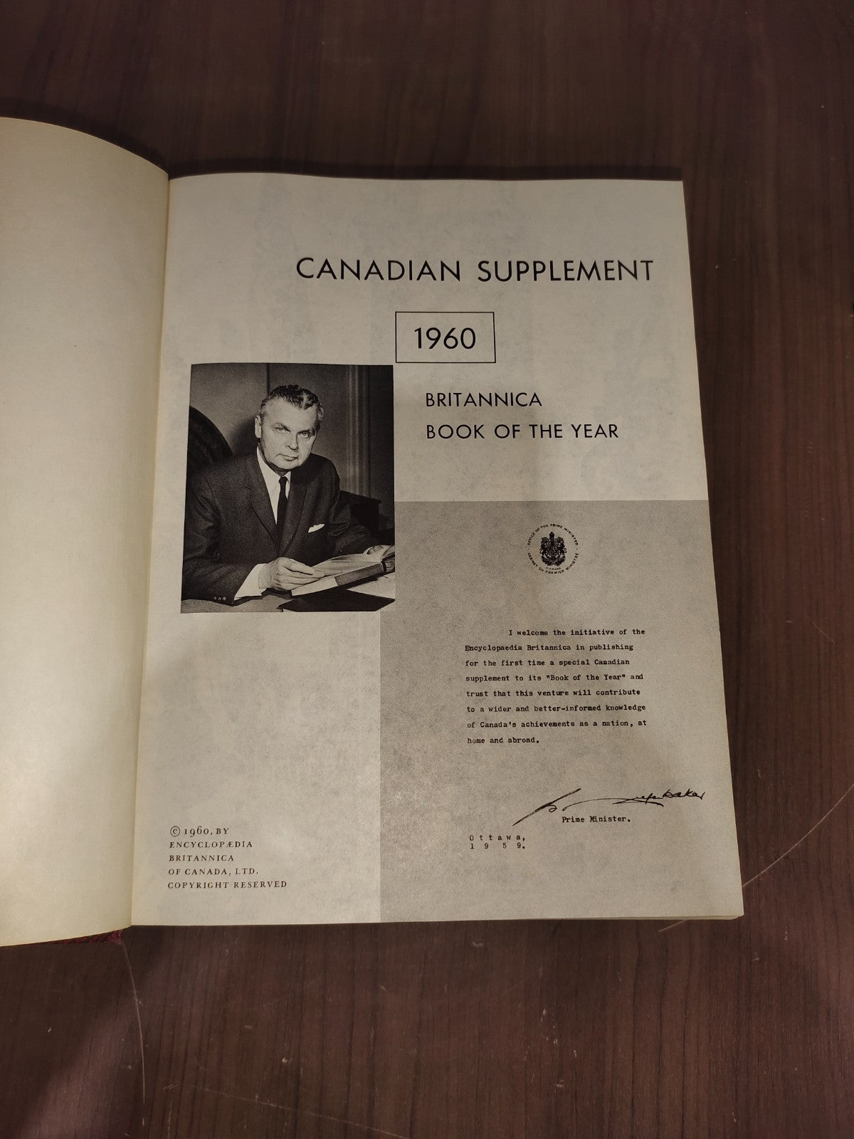 Encyclopedia Britannica Book Year - Set of 3 (1958-1959-1960)