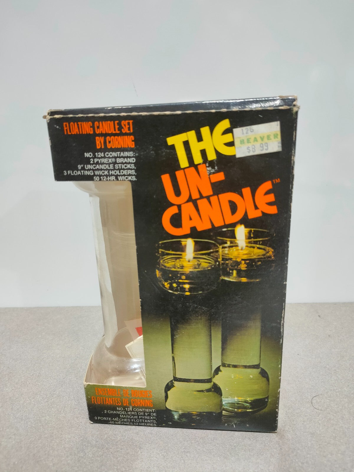 1970's The Un Candle, Vintage Floating Candles.