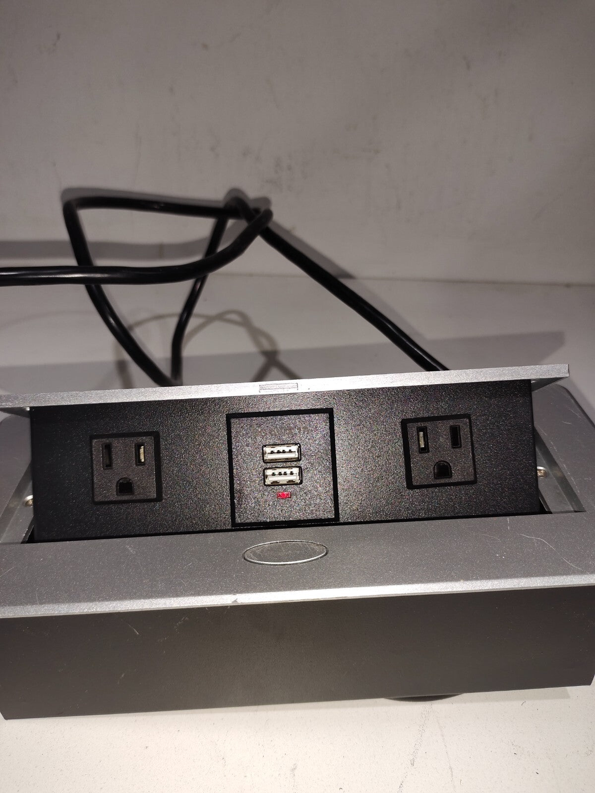 ZESHAN pop up Plug pop up Power Outlet USB Charging Box for Conference Table - B