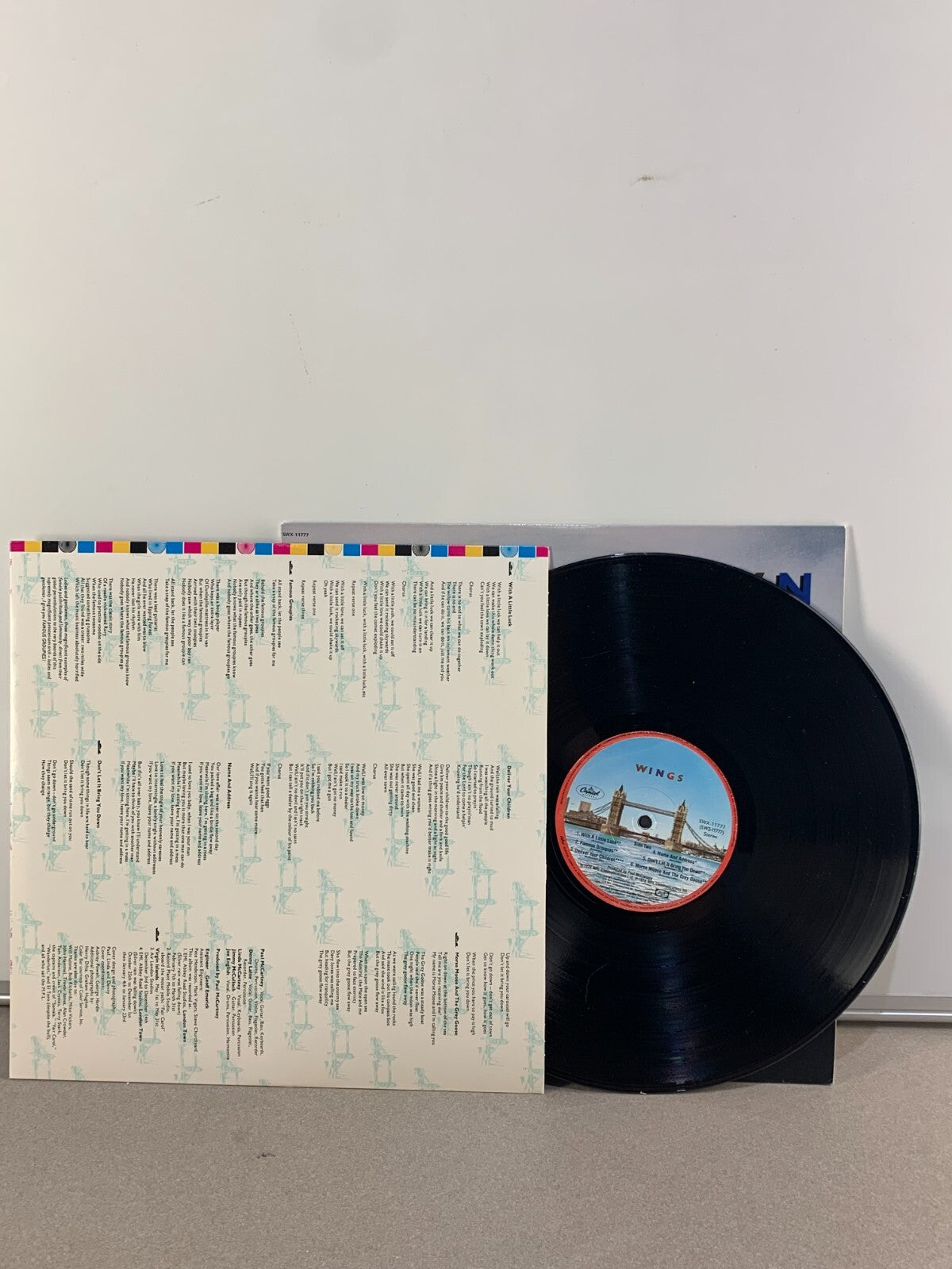 Wings – London Town (1978) Vinyl LP Paul McCartney Capitol SW-11777