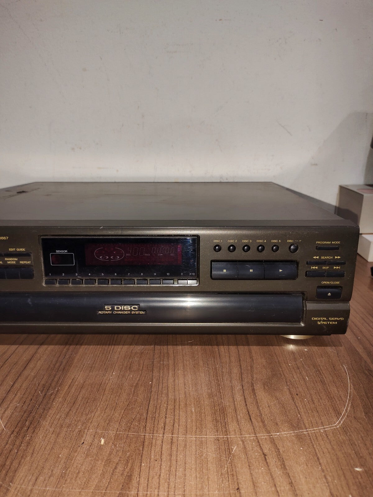 Technics 5 Disc CD Player SL-PD867