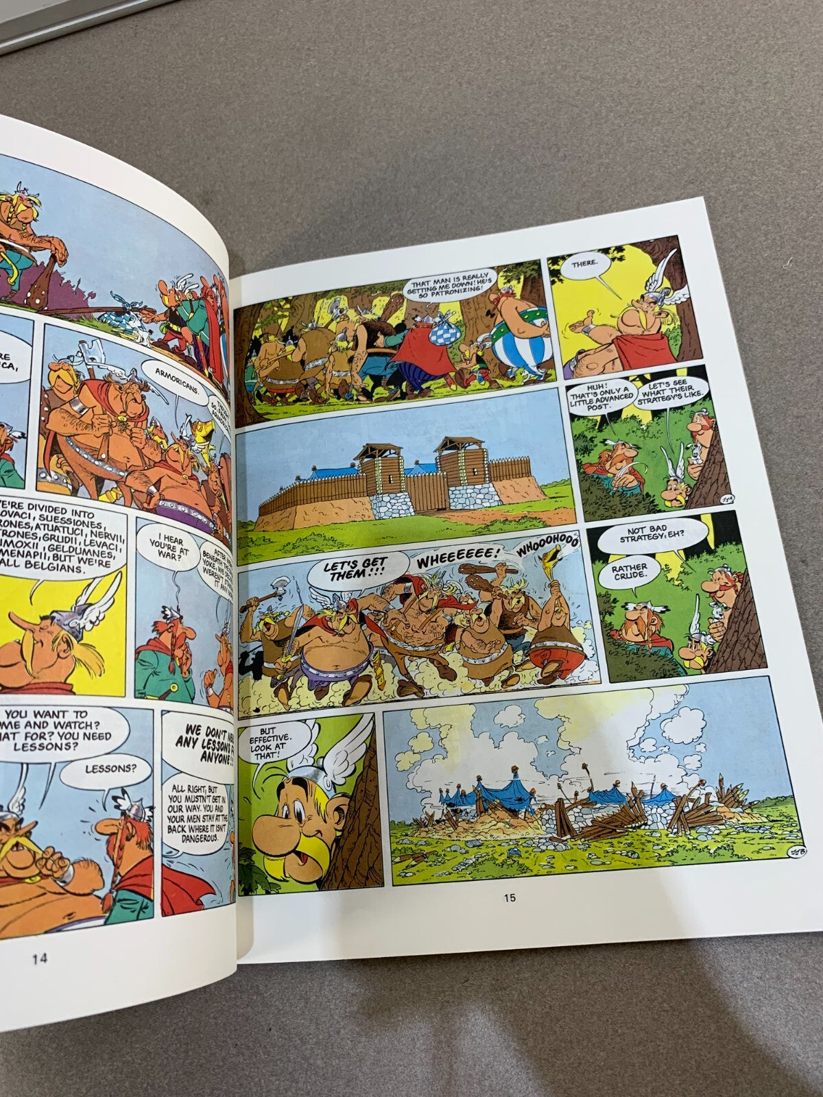 1982 ASTERIX IN BELGIUM by Goscinny & Uderzo SC VF Dargaud