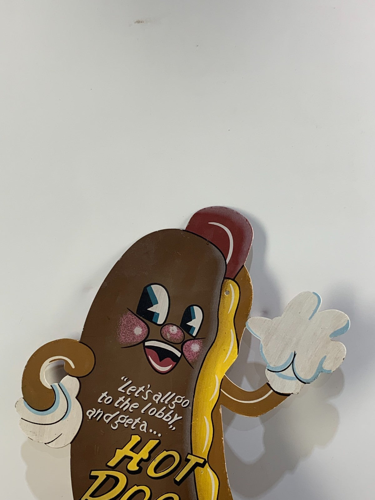 "Let's All Go To The Lobby and Get a...Hot Dog" Tin Sign