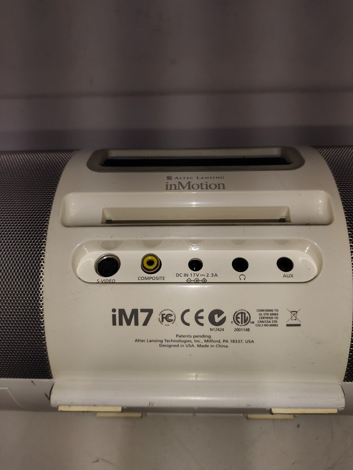 ALTEC LANSING inMotion iM7 Portable Audio Boombox Speaker