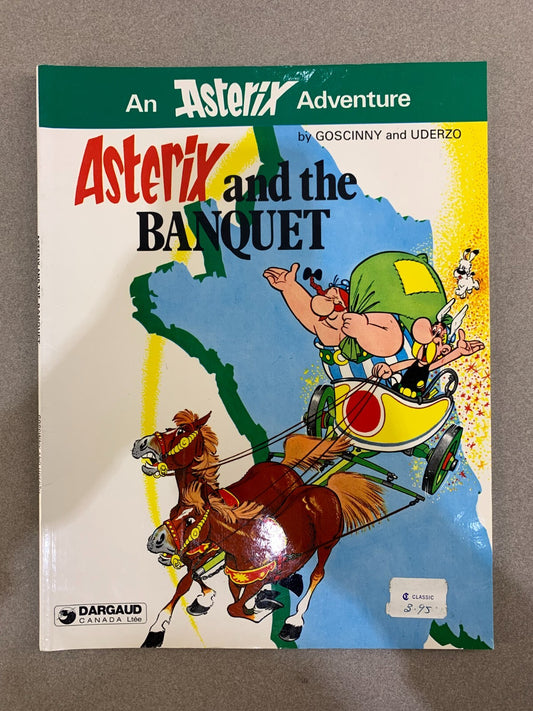 1982 ASTERIX AND THE BANQUET GOSCINNY UDERZO DARGAUD