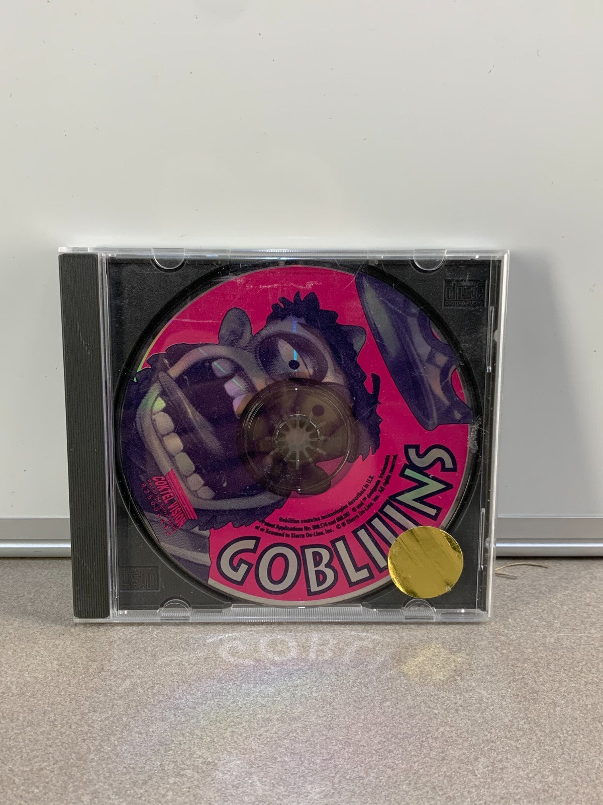 Gobliiins (PC, IBM DOS 1992) Sierra Goblins Coktel Vision CD ROM Media