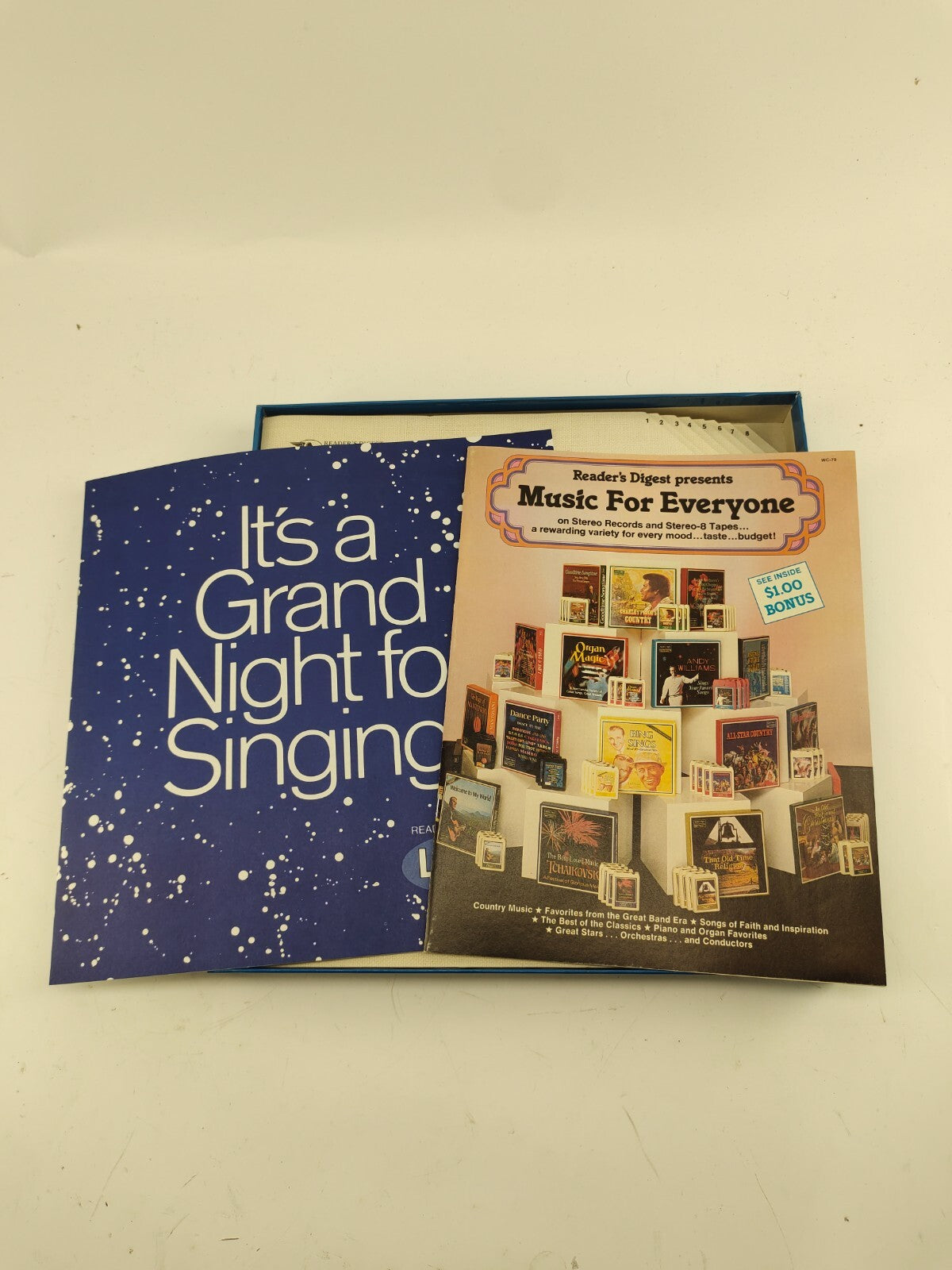 It's A Grand Night for Singing Reader's Digest 8 LP Record Box
