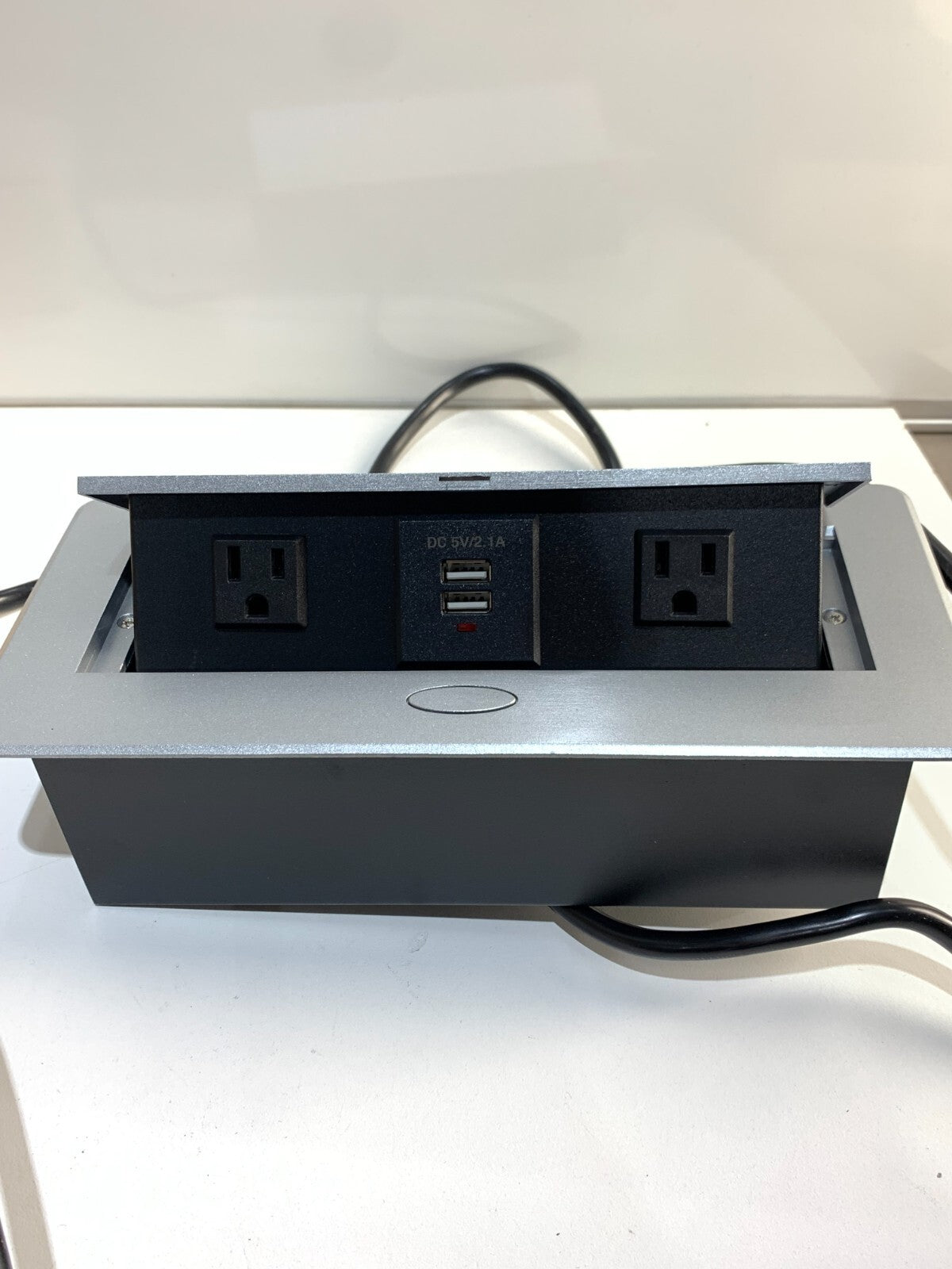 ZESHAN pop up Plug pop up Power Outlet USB C Charging Box for Conference Table