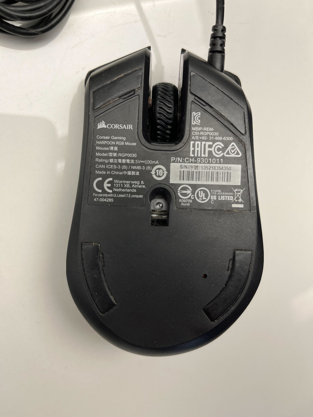 Corsair Harpoon RGB Gaming Mouse USB RGP0030