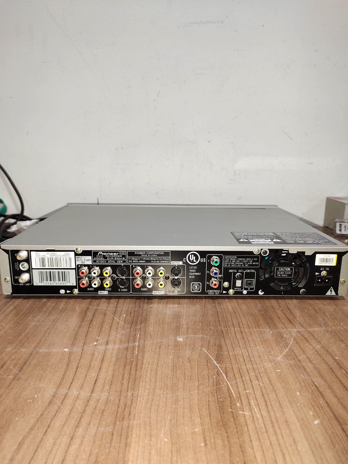 Pioneer DVR-510H-S DVD Recorder